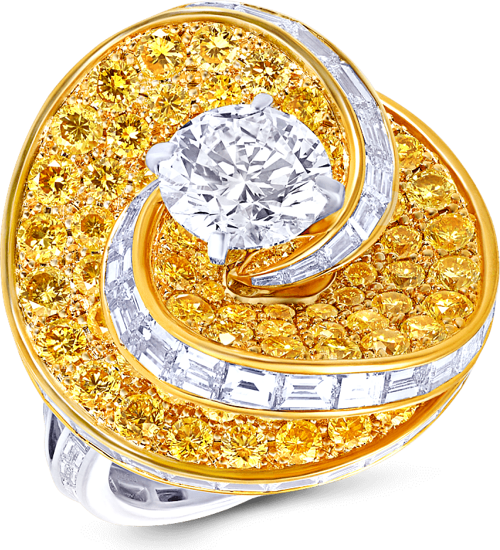 Graff Swirl Rings