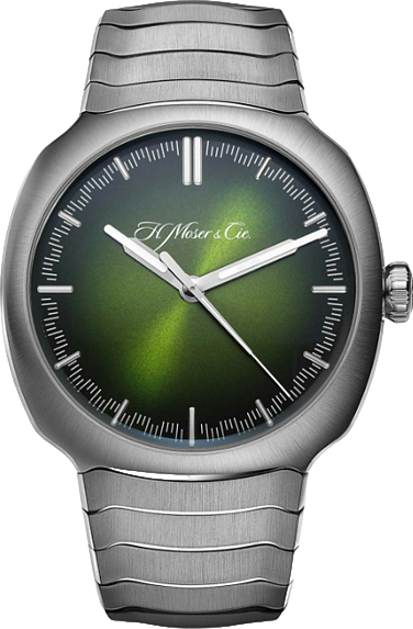 H. Moser & Cie Streamliner Centre Seconds Matrix Green H. Moser & Cie Streamliner Centre Seconds Matrix Green