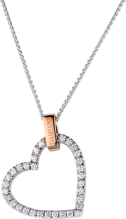 Подвеска Damiani Cuore Heart Diamonds 20022992