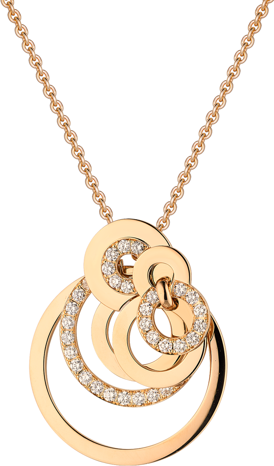 Подвеска De grisogono Gypsy Rose Gold Diamonds 90097/21