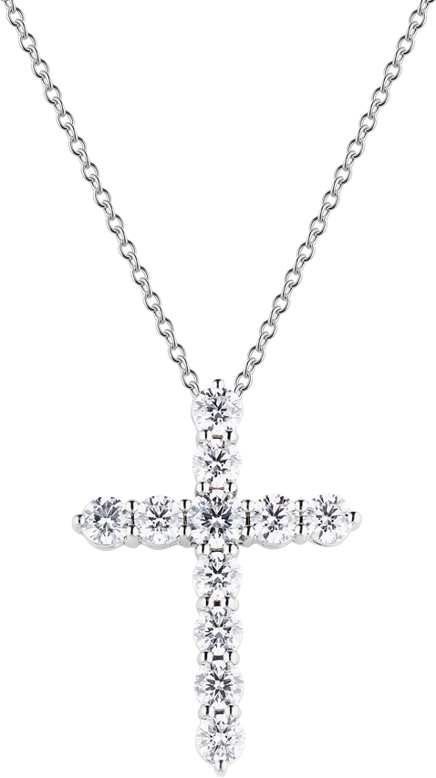 Крест Mercury Classic Cross 1.63 ct Pendant MP21069/WG/CR1.60
