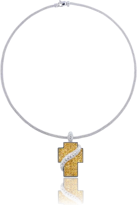 Крест Adler TOPAZ AND DIAMOND PENDANT Adler1206 (id 40017)