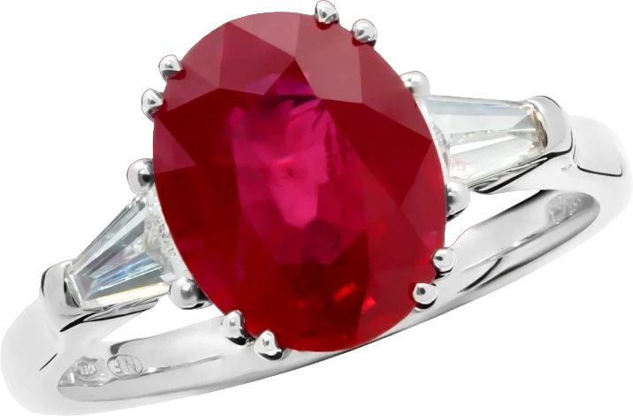 Кольцо Mercury RUBY 2.57 CT RING (SIZE 52) MR21611WRB (id 40077)