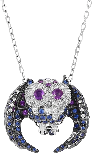 Кулон Boucheron NOCTUA LA CHOUETTE NECKLACE ANIMAUX COLLECTION (id 35413)