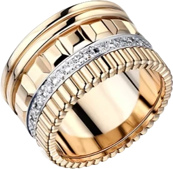 Кольцо Boucheron QUATRE RADIANT EDITION RING, YELLOW GOLD JRG01987 (id 35956)