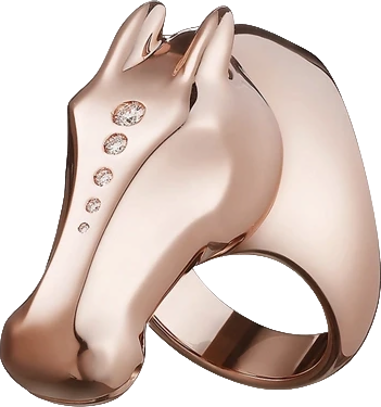 Кольцо Hermès GALOP RING LARGE MODEL H214608B 00046 (id 29388)