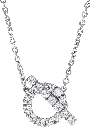 Кулон Hermès FINESSE PENDANT, WHITE GOLD H219310B 00 (id 36060)