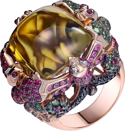 Кольцо RalfDiamonds MULTI COLOR GEMSTONES COCTAIL RING LIMITED EDITIONS (id 33195)