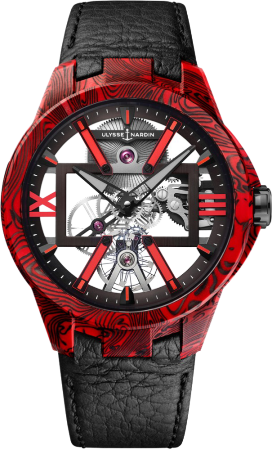 Часы Ulysse Nardin Blast Skeleton X 3713-260/MAGMA Часы Ulysse Nardin Blast Skeleton X 3713-260/MAGMA