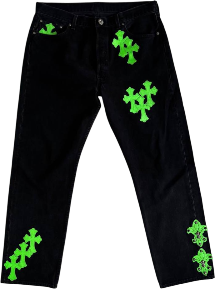 Джинсы Chrome Hearts Джинсы Chrome Hearts