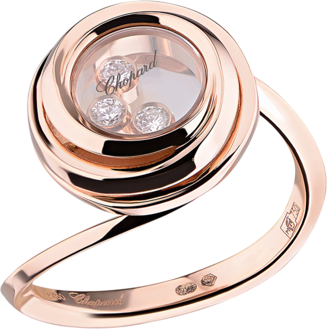 Кольцо Chopard Happy Emotions Rose Gold 829216-5007