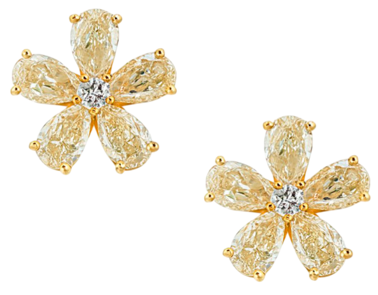 No Name Серьги с бриллиантами 4,48 Ct.