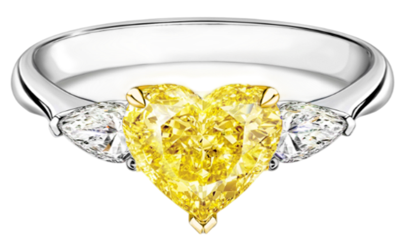 GIA Кольцо 1,51 Ct. W To X Range/vvs1 (heart Diamond)
