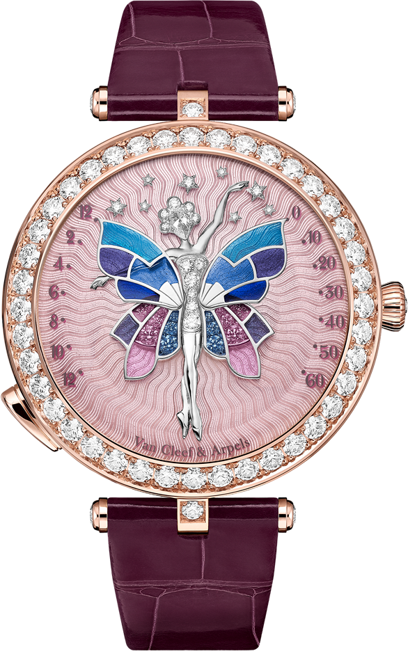 Van Cleef & Arpels Lady Arpels Ballerine Enchantée Or Rose
