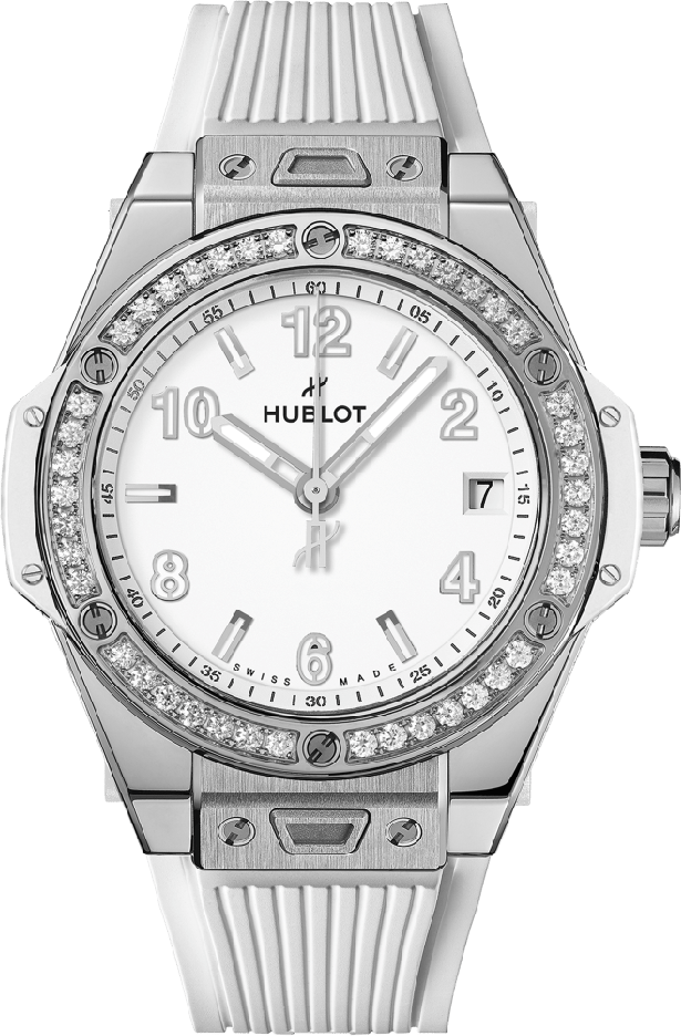Hublot One Click Steel White Diamonds