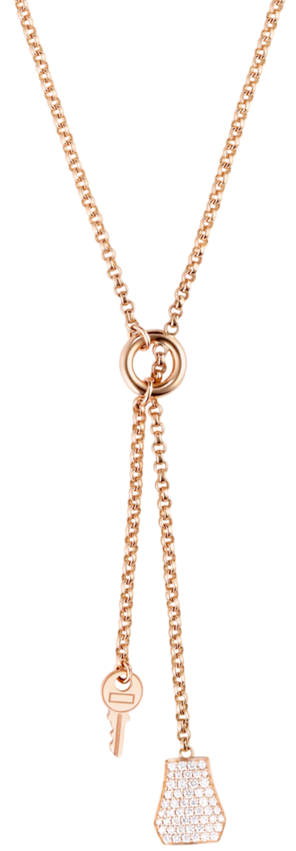 Hermès Kelly Clochette Necklace, Small Model