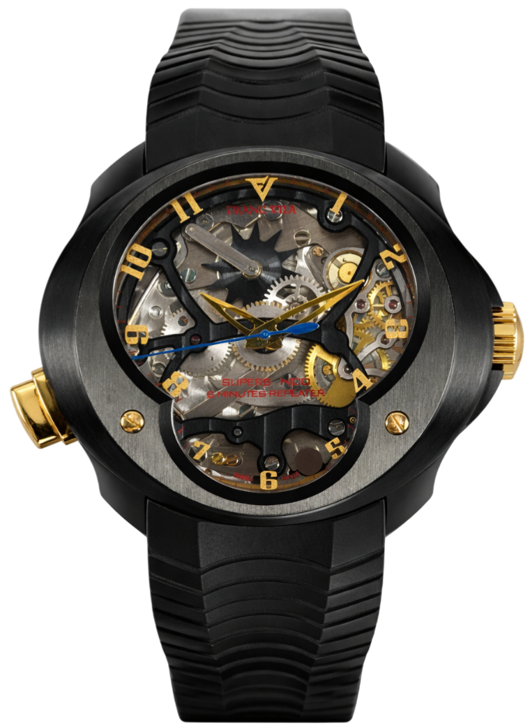 Franc Vila Fva35 Supersonico 5-minute Repeater Black Pvd