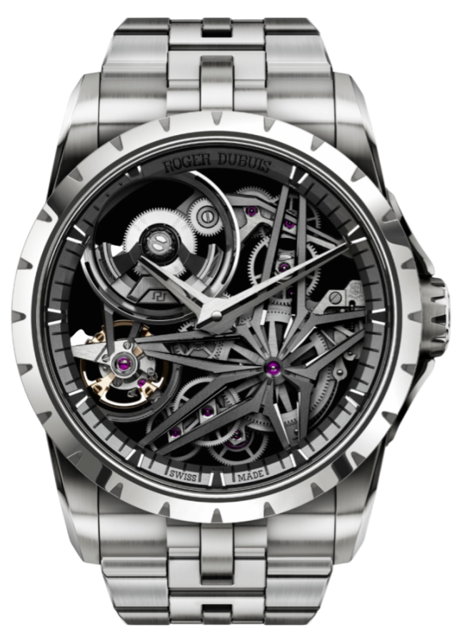 Часы Roger Dubuis EXCALIBUR MONOBALANCIER TITANIUM DBEX0956 42mm Automatic self-winding