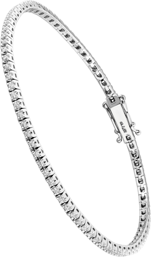 Браслет Tennis White Gold Diamonds 2,80