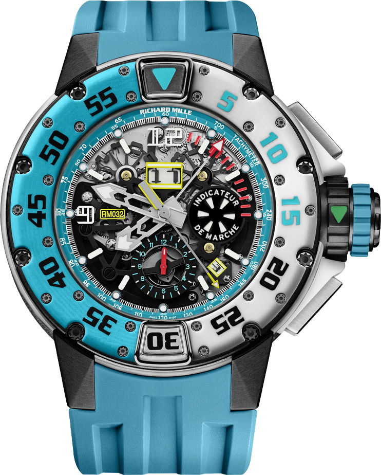 Richard Mille RM 032 Automatic Winding Flyback Chronograph, Les Voiles de Saint Barth Limited Edition