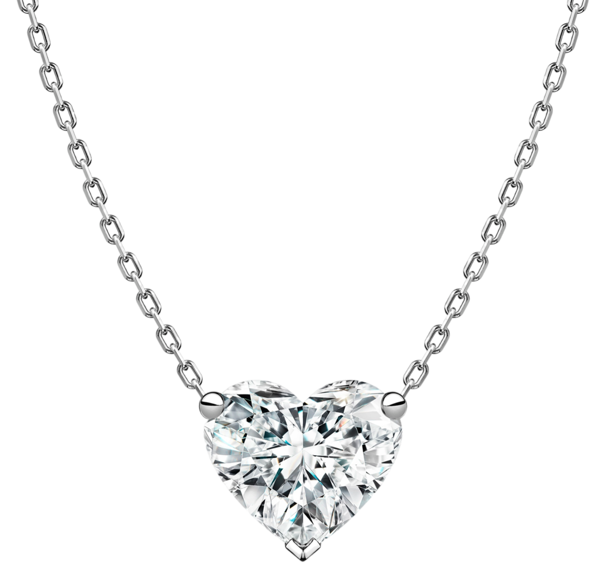 GIA Подвеска 0,73 Ct. H/internally Flawless (heart Diamond)