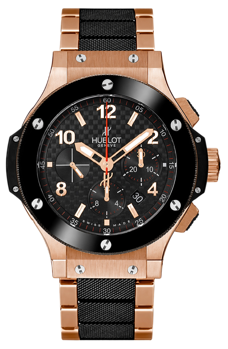 Hublot Big Bang Rose Gold Ceramic Bracelet 44 Mm