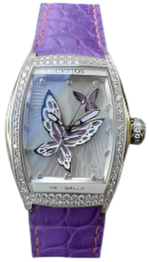 Cvstos Re-Belle Papillon Steel Diamond Mauve Butterfly Cvstos Re-Belle Papillon Steel Diamond Mauve Butterfly