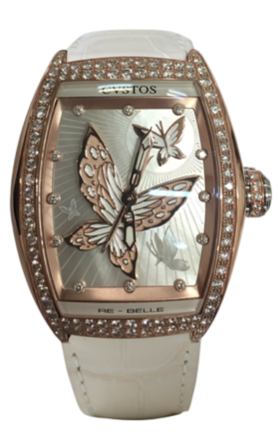 Cvstos Hour Minute Seconde Re-belle Papillon 5N Red Gold Diamond Cvstos Hour Minute Seconde Re-belle Papillon 5N Red Gold Diamond