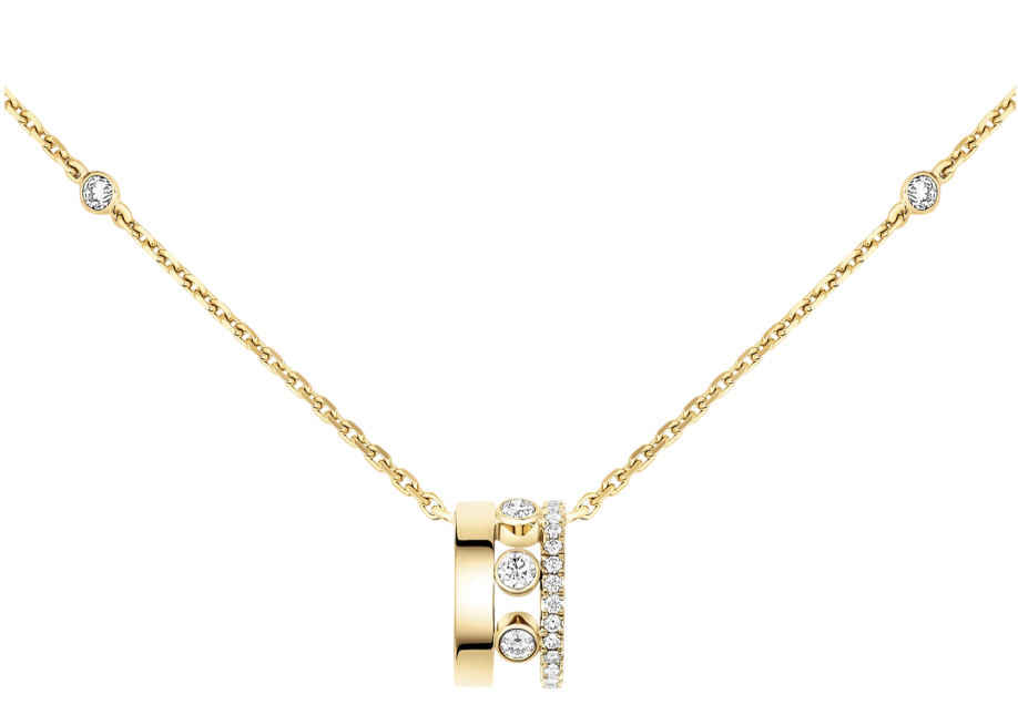 Messika КОЛЬЕ PENDENTIF SUR CHAÎNE MOVE ROMANE Messika КОЛЬЕ PENDENTIF SUR CHAÎNE MOVE ROMANE
