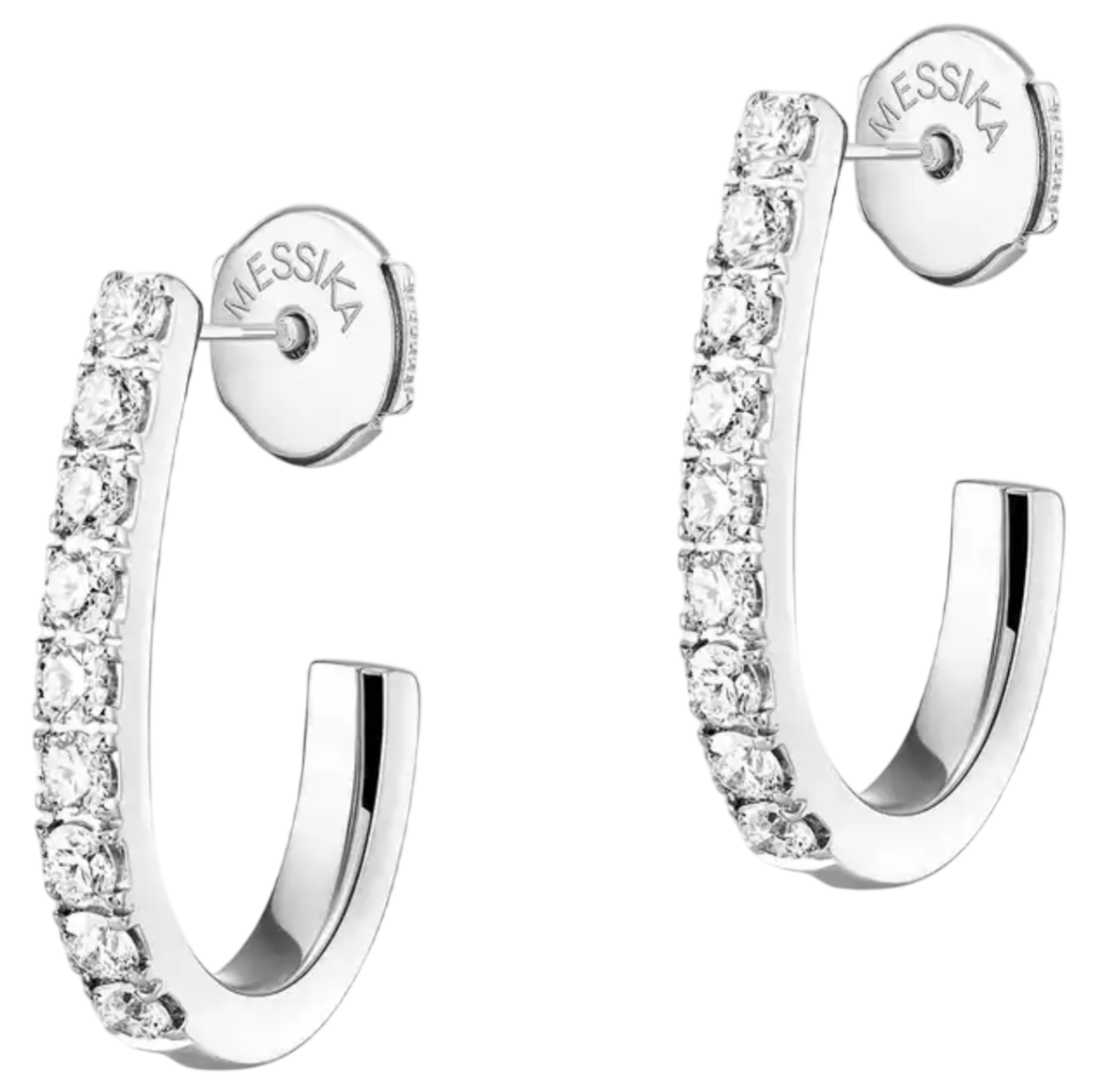 Messika Gatsby Hoop Earrings Small Messika Gatsby Hoop Earrings Small