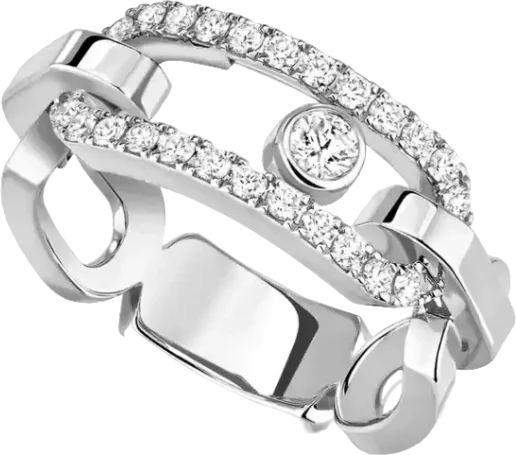 Кольцо Messika MOVE LINK RING 12728-WG (id 37079) Кольцо Messika MOVE LINK RING 12728-WG (id 37079)