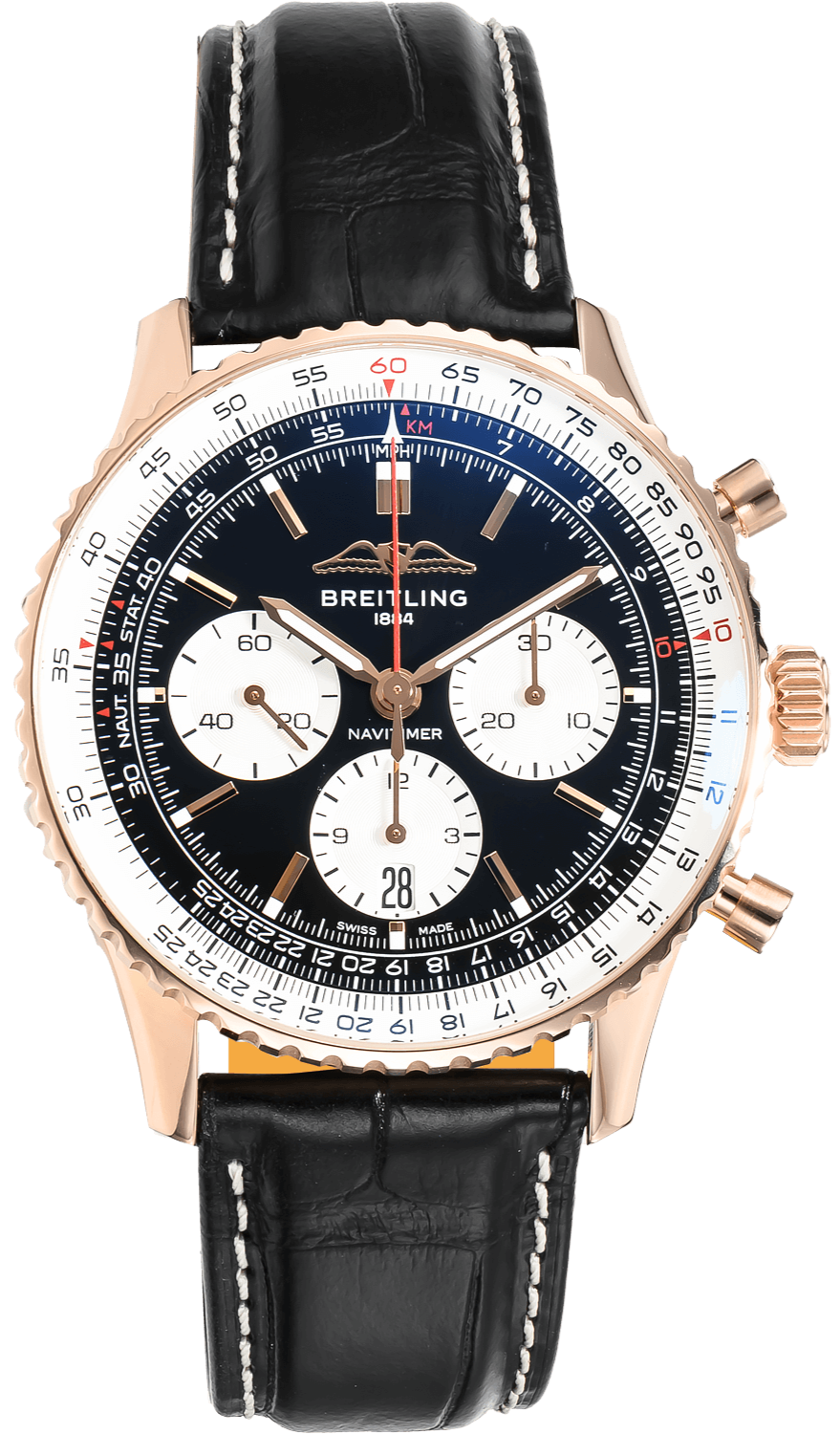 Breitling Navitimer B01 Chronograph Rose Gold Automatic Breitling Navitimer B01 Chronograph Rose Gold Automatic