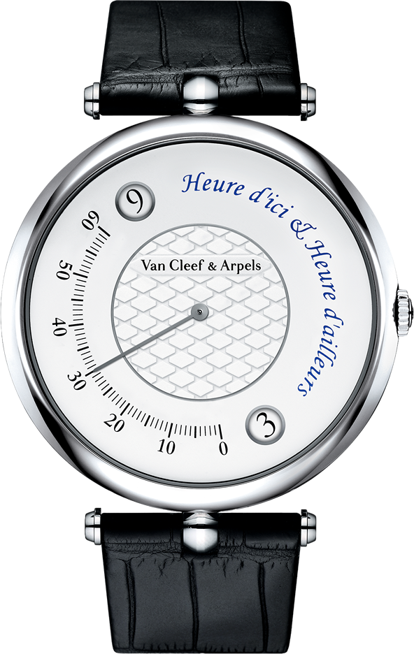 Van Cleef & Arpels Pierre Arpels Heure d'Ici & Heure d'Ailleurs