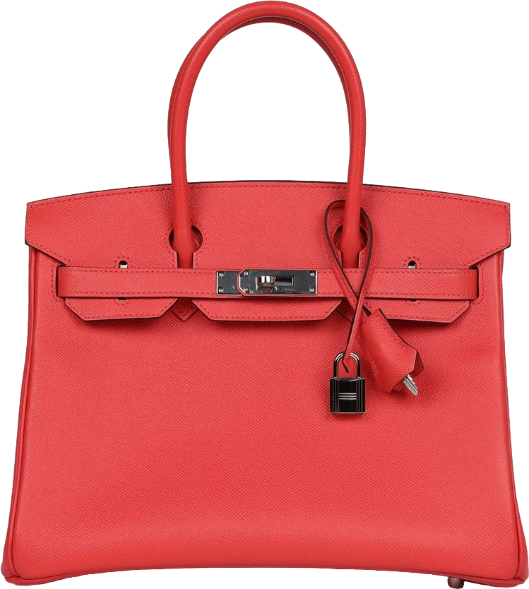 Hermes Birkin 30 Rose Jaipur Epsom Palladium Hardware