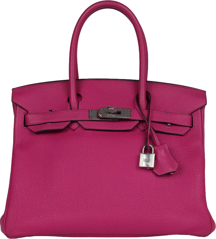 Hermes Birkin 30 Rose Pourpre Togo Palladium Hardware