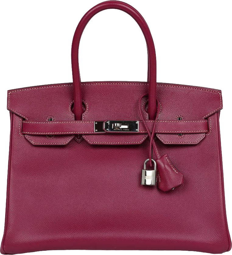 Hermes Birkin 30 Tosca Candy Epsom Palladium Hardware