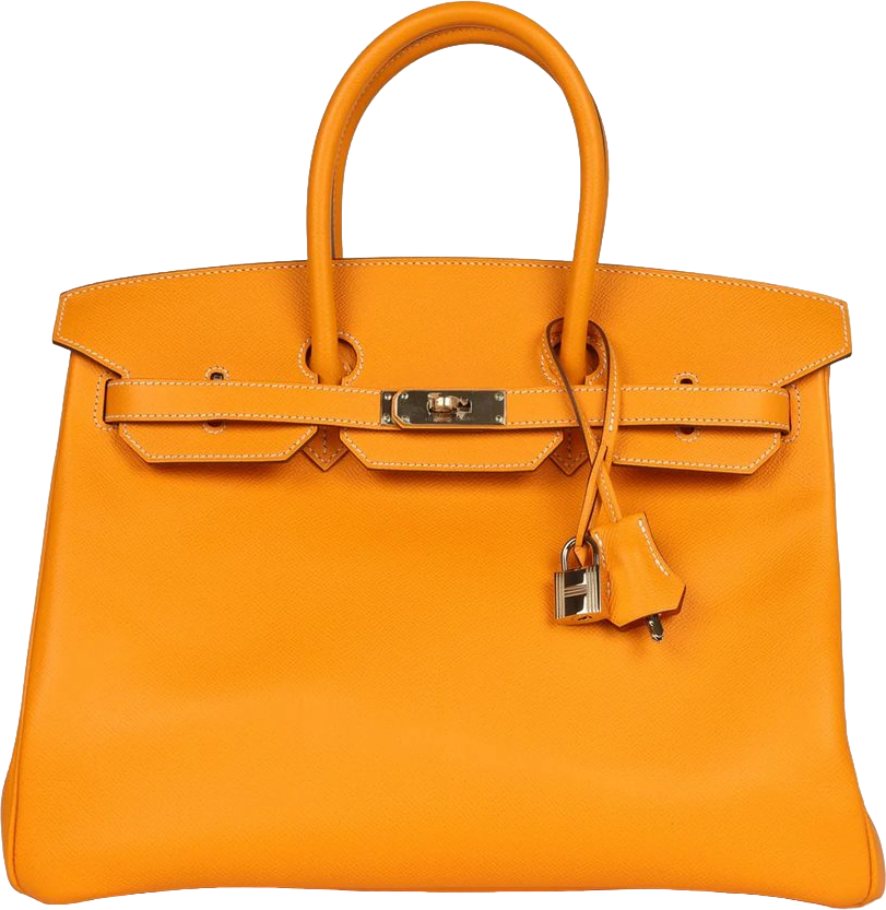 Hermes Birkin 35 Jaune D'or Candy Epsom Permabrass Hardware