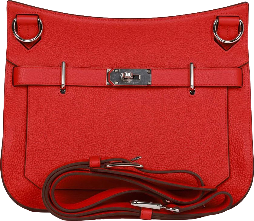 Hermes Jypsiere 28 Rouge De Coeur Clemence Palladium Hardware
