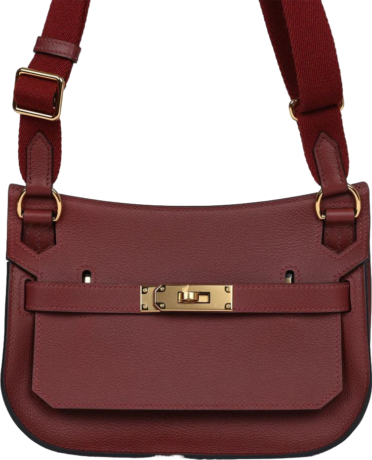 Hermes Jypsiere Mini Rouge H Evercolor Gold Hardware