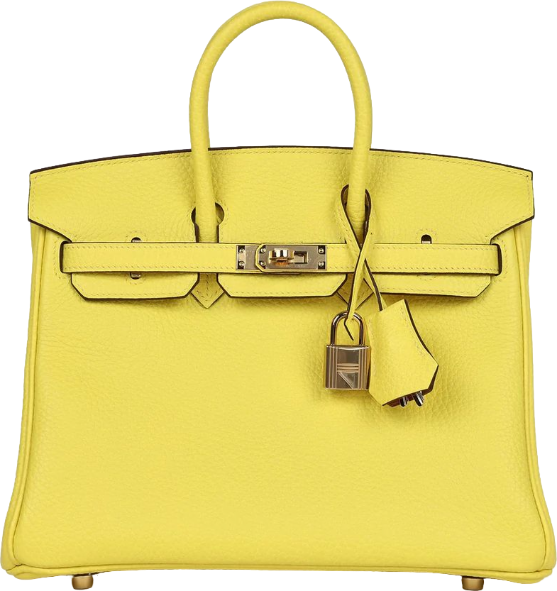 Hermes Special Order (HSS) Birkin 25 Lime Verso Clemence Rose Gold Hardware