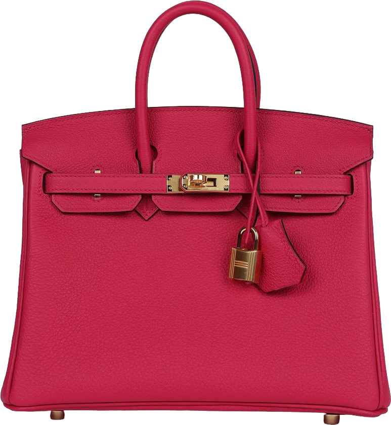 Hermes Special Order (HSS) Birkin 25 Rose Mexico Verso Togo Gold Hardware