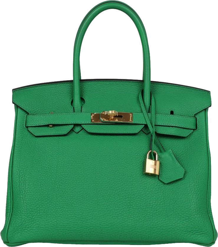 Hermes Birkin 30 Bambou Togo Gold Hardware
