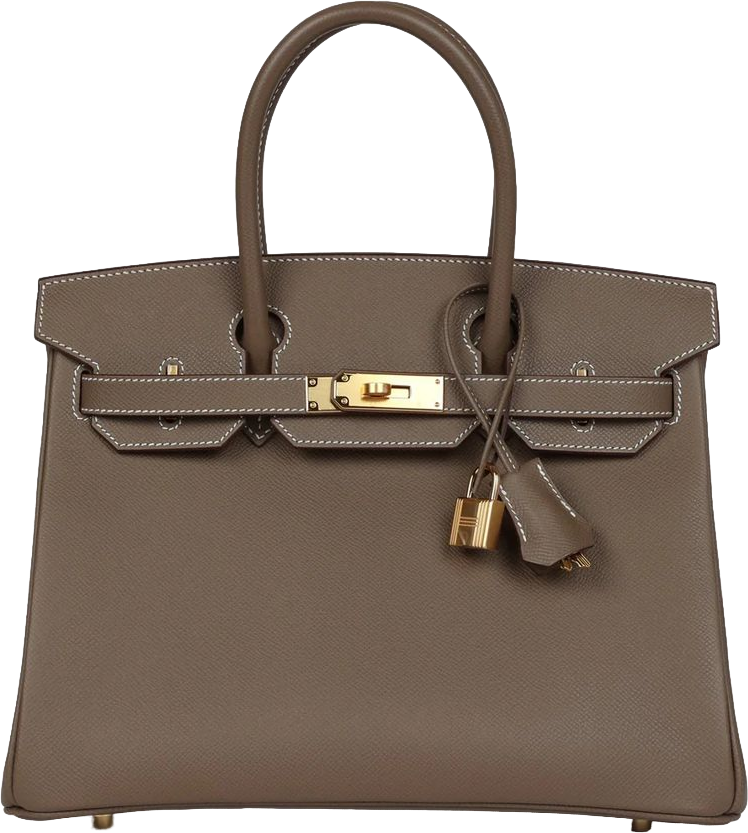 Hermes Birkin 30 Etoupe Epsom Gold Hardware