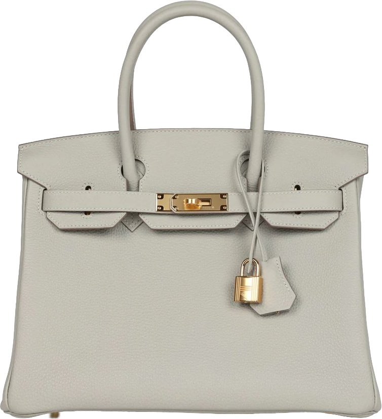 Hermes Birkin 30 Gris Perle Togo Gold Hardware