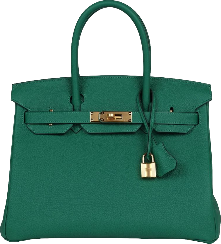 Hermes Birkin 30 Vert Vertigo Gold Hardware