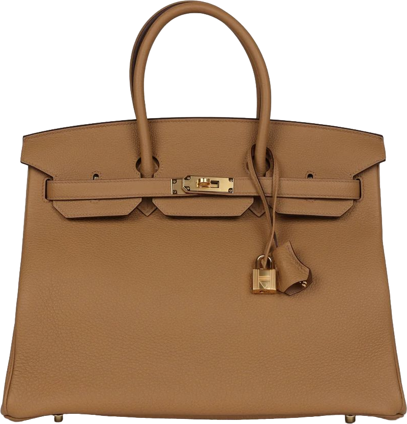 Hermes Birkin 35 Biscuit Togo Gold Hardware