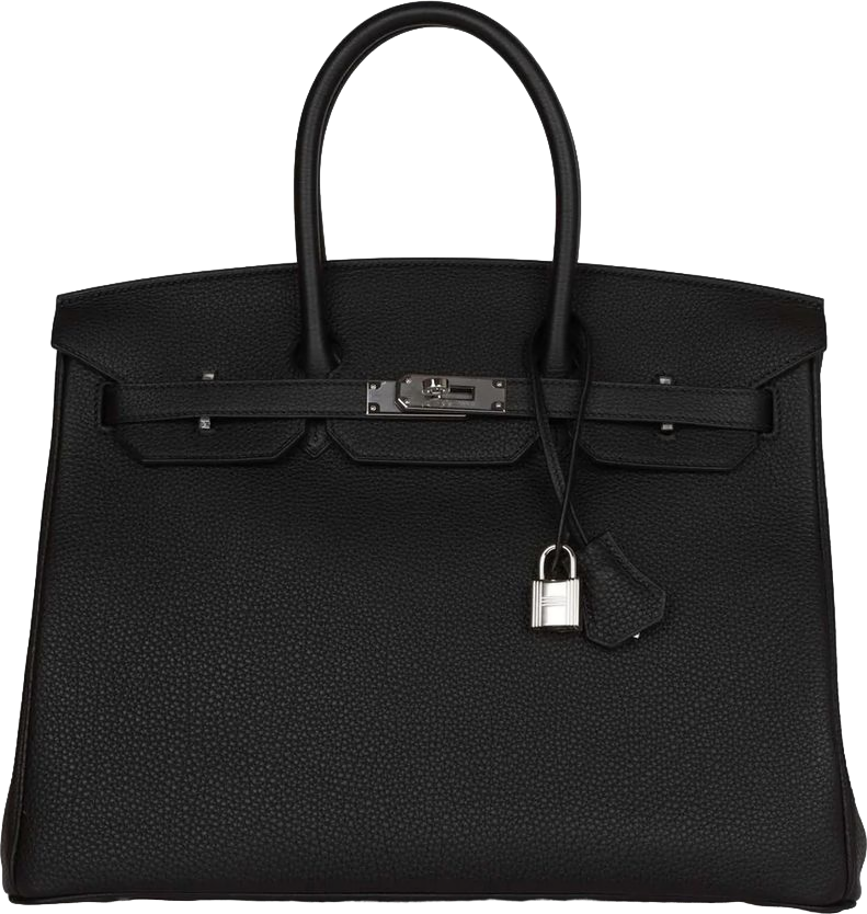 Hermes Birkin 35 Black Togo Palladium Hardware