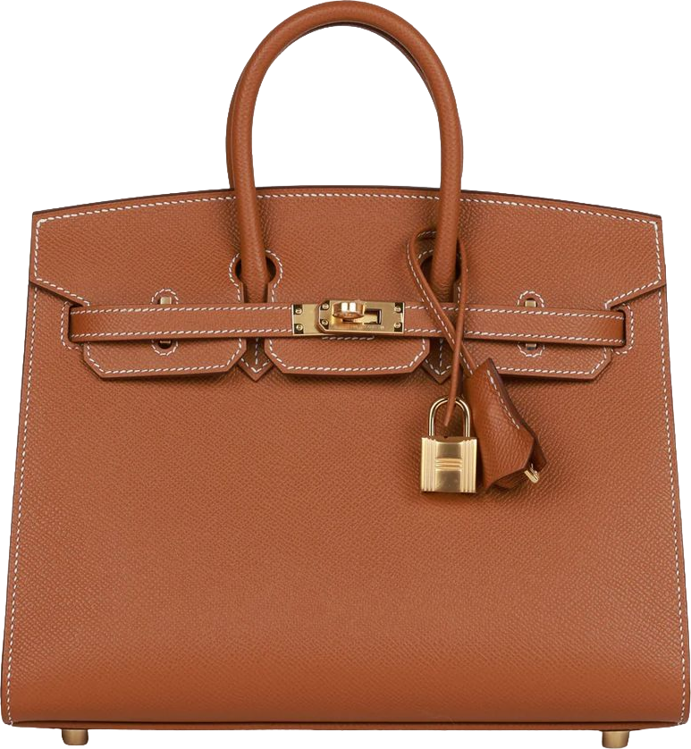 Hermes Birkin Sellier 25 Gold Epsom Gold Hardware