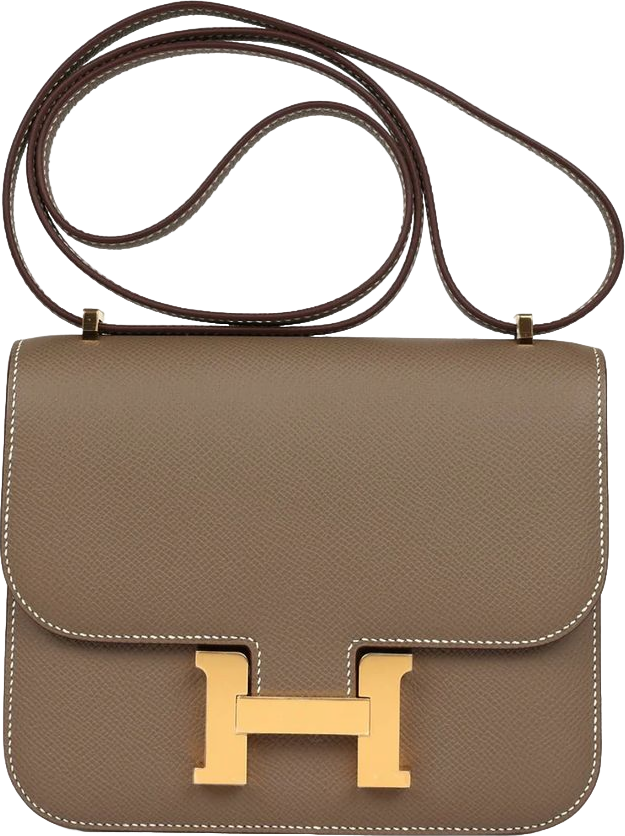 Hermes Constance 18 Etoupe Epsom Gold Hardware