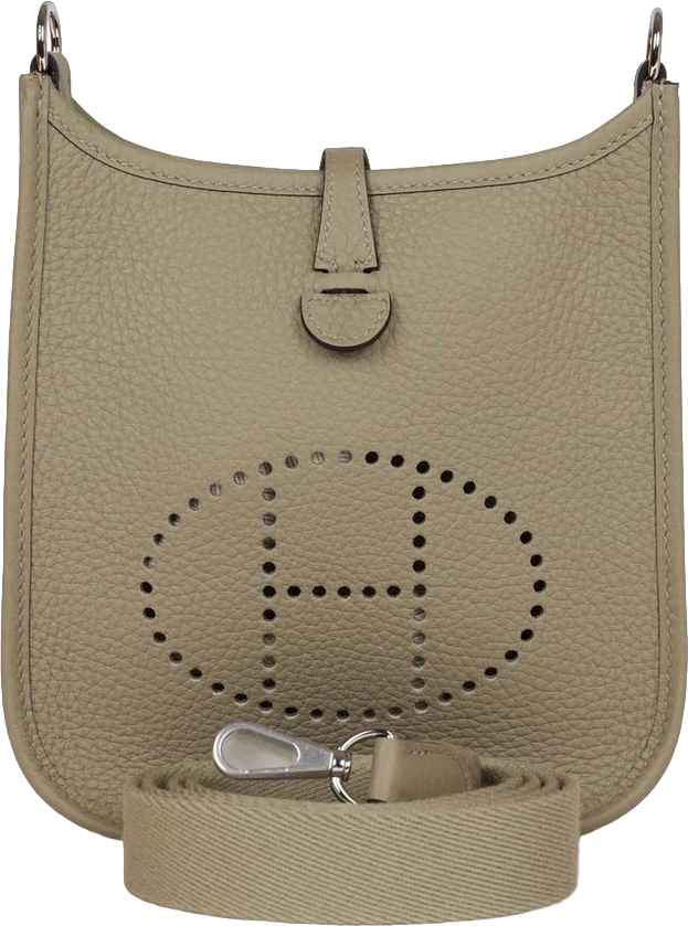 Hermes Evelyne TPM Sage Clemence Palladium Hardware